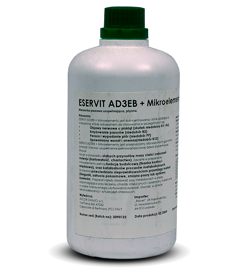 Eservit AD3EB + mikroelementy 1 l