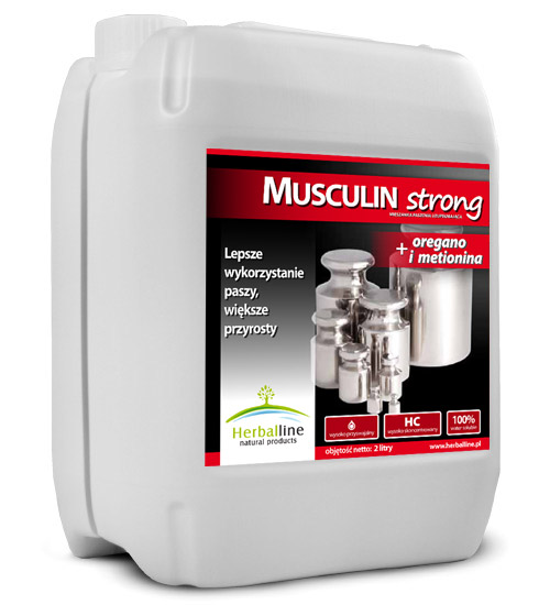 Musculin strong + oregano i metionina 5l